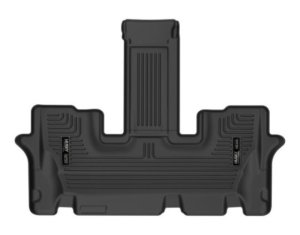 Hyundai Palisade Floor Mats (1) - Rear - Husky Liners - X-act Contour - Black - `20-`21